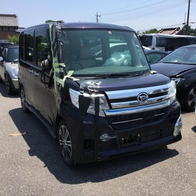 事故車タント買取実績