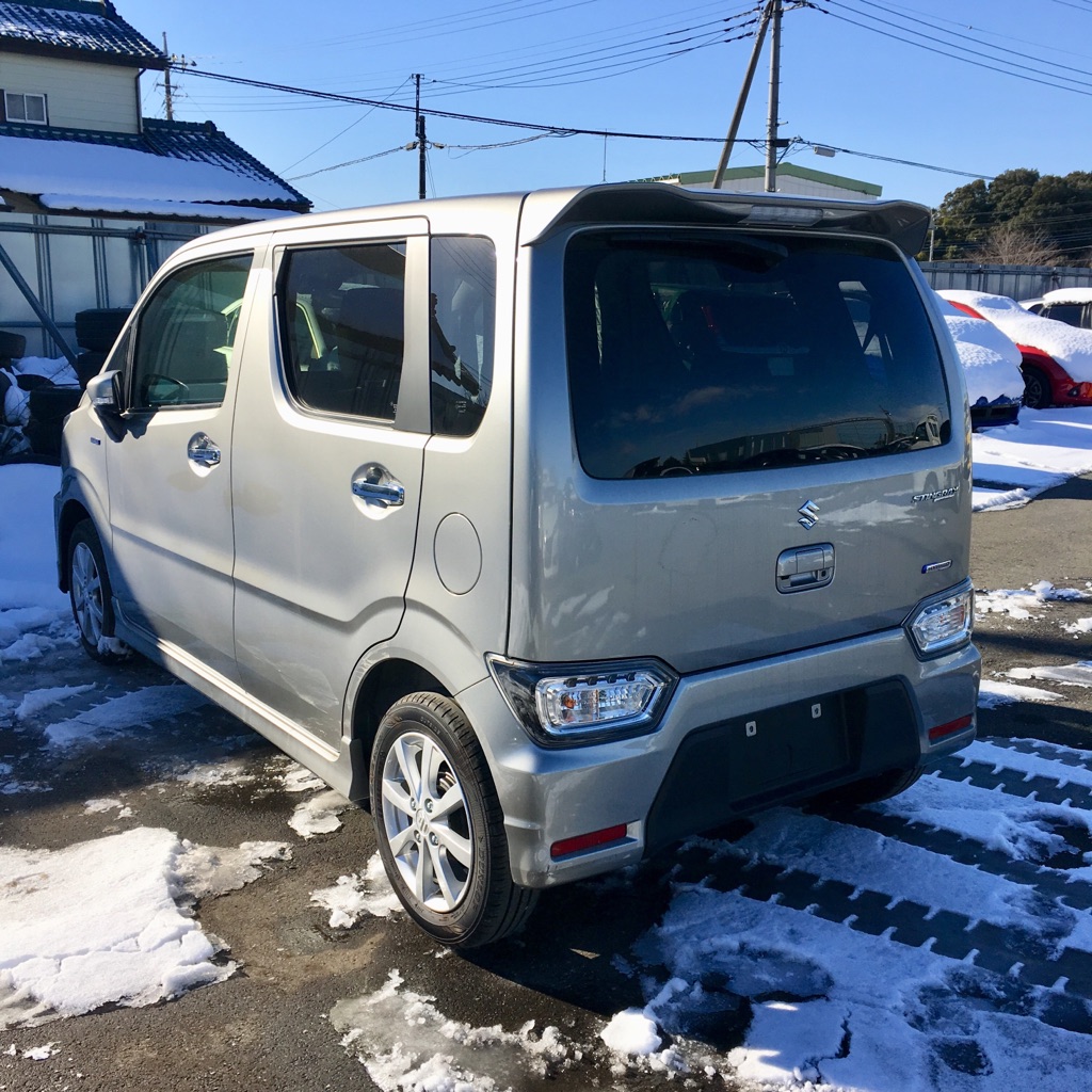 事故車ワゴンＲスティングレーハイブリッド買取実績