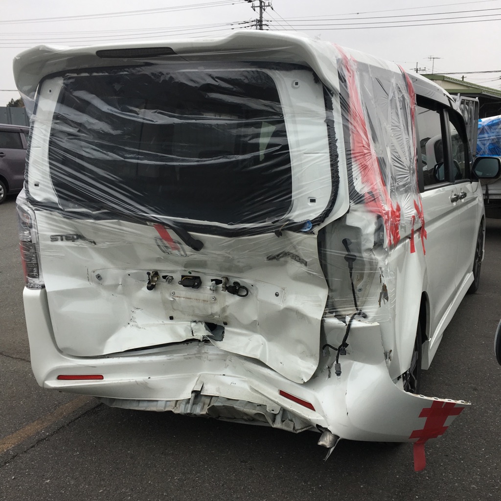 事故車ステップワゴン買取実績