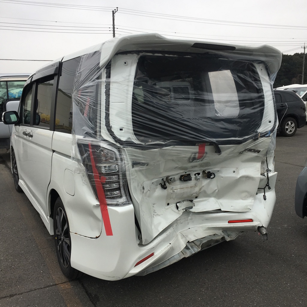 事故車ステップワゴン買取実績