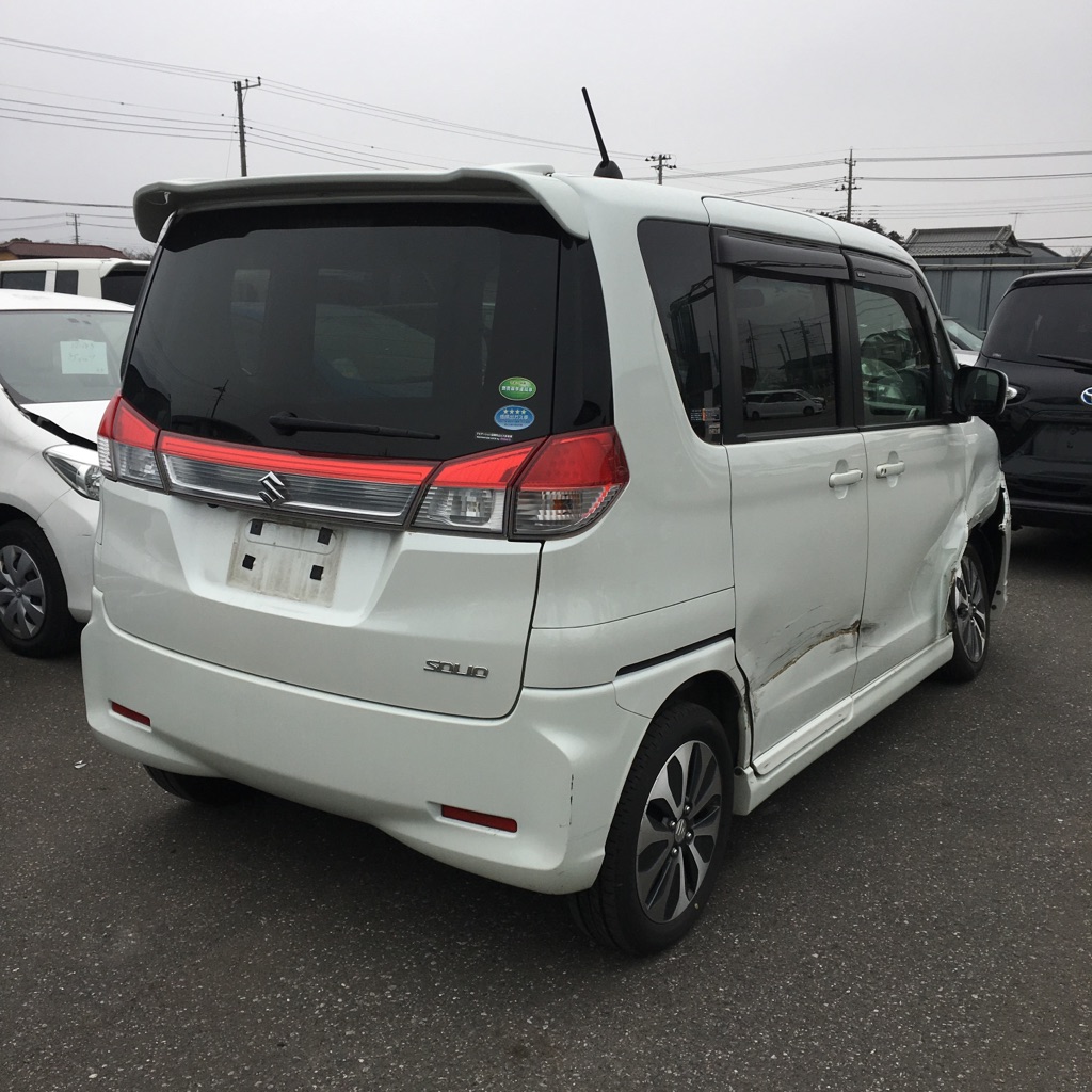 事故車ソリオ買取実績