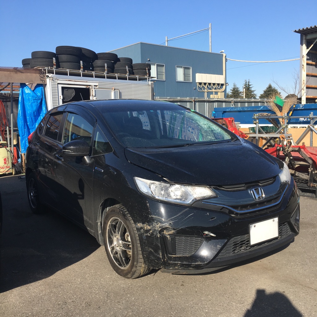 事故車フィットＨＶ買取実績