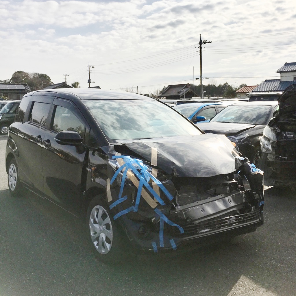 事故車シエンタハイブリッド買取実績