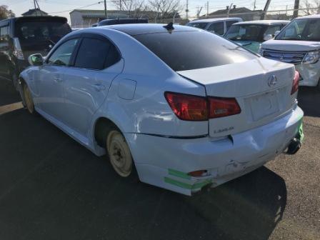 事故車レクサス買取実績