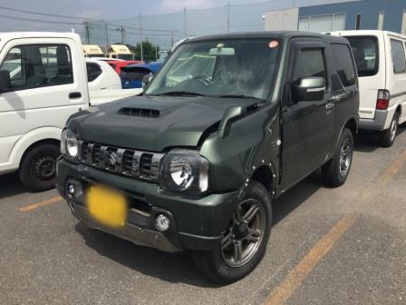 事故車ジムニー買取実績