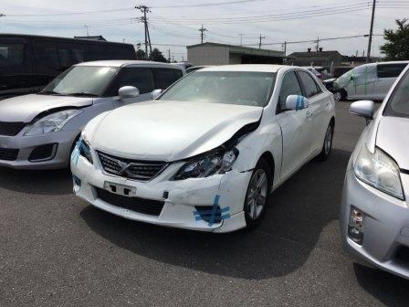 事故車マークＸ買取実績