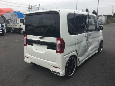 事故車タントカスタム買取実績